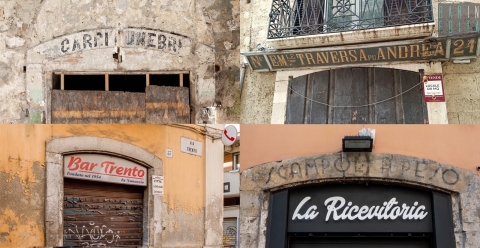 Le silenziose insegne dei negozi scomparsi: simbolo di una Bari che non c'� pi�